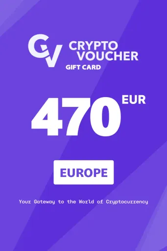 Crypto Voucher (USDC) 470 EUR Gift Card (Europe) - Digital Key