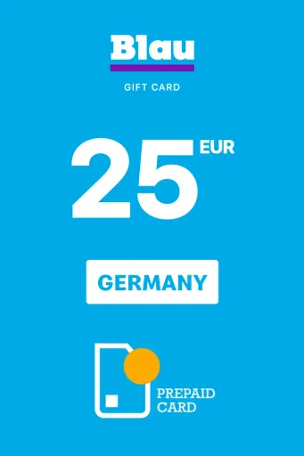 Blau 25 EUR Gift Card (Germany) - Digital Key