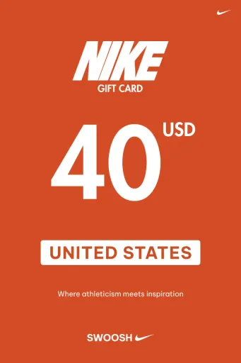 Nike 40 USD Gift Card (United States) - Digital Key