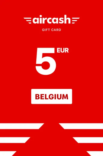 AirCash 5 EUR Gift Card (Belgium) - Digital Key
