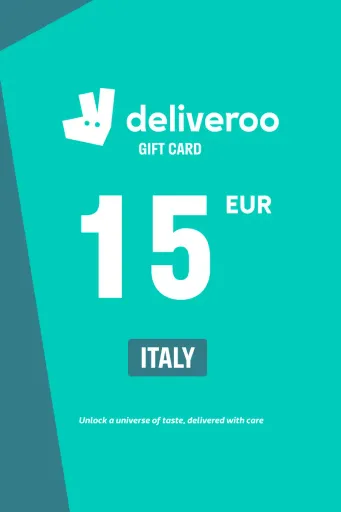 Deliveroo 15 EUR Gift Card (Italy) - Digital Key