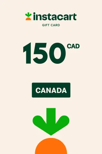 Instacart 150 CAD Gift Card (Canada) - Digital Key