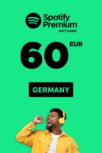 Spotify 60 EUR Gift Card (Germany) - Digital Key