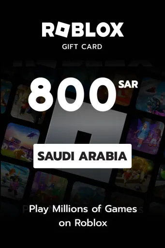 Roblox 800 SAR Gift Card (Saudi Arabia) - Digital Key