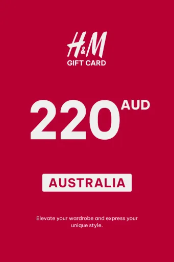 H&M 220 AUD Gift Card (Australia) - Digital Key