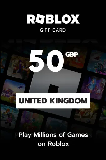 Roblox 50 GBP Gift Card (United Kingdom) - Digital Key