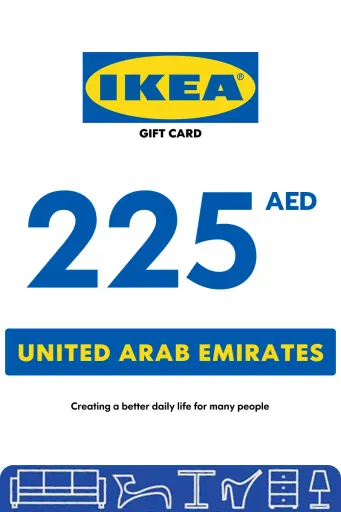 IKEA 225 AED Gift Card (United Arab Emirates) - Digital Key