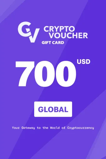 Crypto Voucher 700 USD Gift Card (Global) - Digital Key