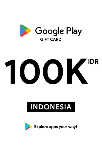 Google Play 100000 IDR Gift Card (Indonesia) - Digital Key