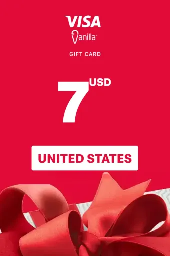Vanilla Visa 7 USD Gift Card (United States) - Digital Key