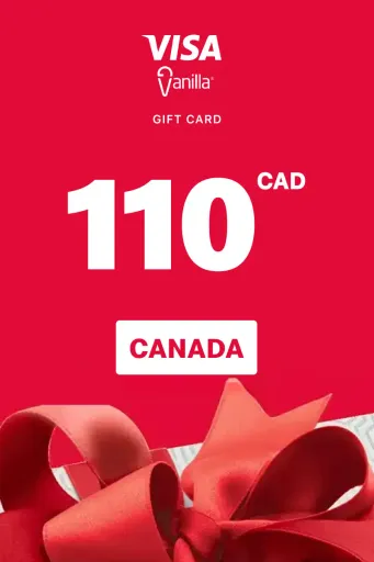 Vanilla Visa 110 CAD Gift Card (Canada) - Digital Key