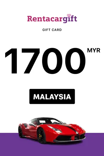 RentaCar Gift 1700 MYR Gift Card (Malaysia) - Digital Key