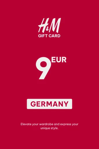 H&M 9 EUR Gift Card (Germany) - Digital Key