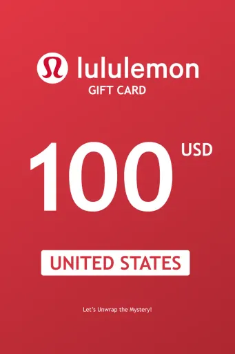 Lululemon 100 USD Gift Card (United States) - Digital Key