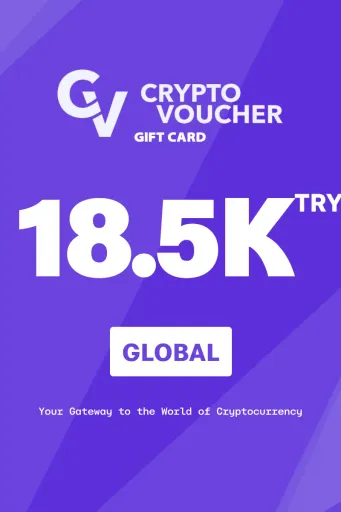 Crypto Voucher 18500 TRY Gift Card (Global) - Digital Key