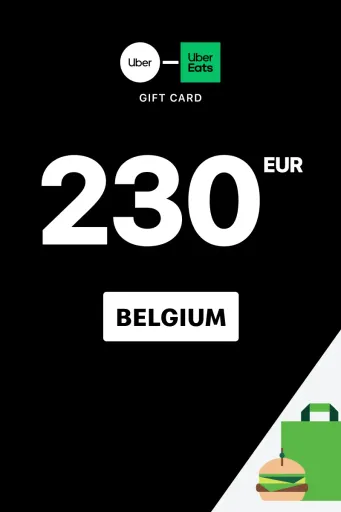 Uber & Uber Eats 230 EUR Gift Card (Belgium) - Digital Key
