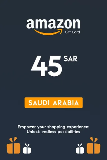 Amazon 45 SAR Gift Card (Saudi Arabia) - Digital Key