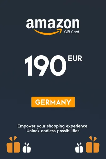Amazon 190 EUR Gift Card (Germany) - Digital Key