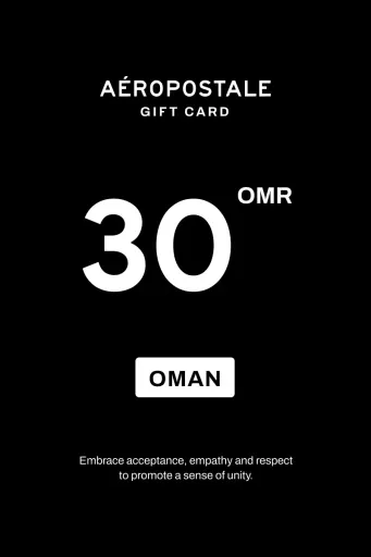 Aeropostale 30 OMR Gift Card (Oman) - Digital Key