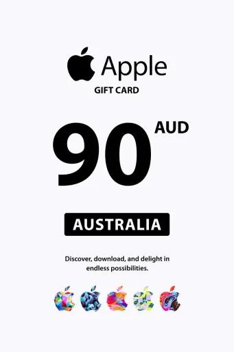Apple 90 AUD Gift Card (Australia) - Digital Key