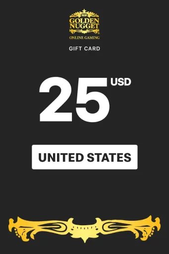 Golden Nugget Casino 25 USD Gift Card (United States) - Digital Key