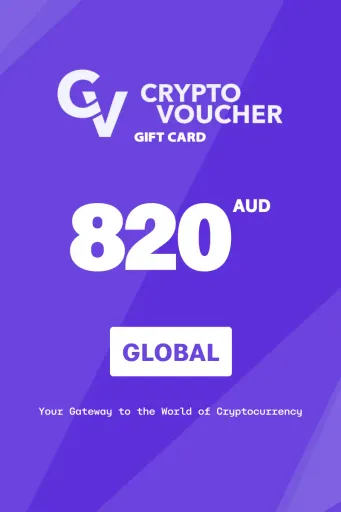 Crypto Voucher 820 AUD Gift Card (Global) - Digital Key