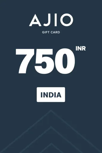 Product Image - AJIO 750 INR Gift Card (India) - Digital Key