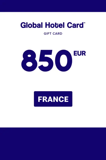 Global Hotel Card 850 EUR Gift Card (France) - Digital Key