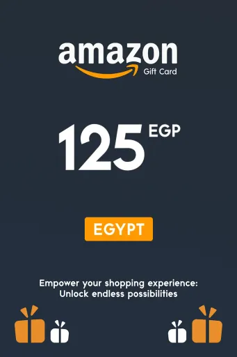 Amazon 125 EGP Gift Card (Egypt) - Digital Key