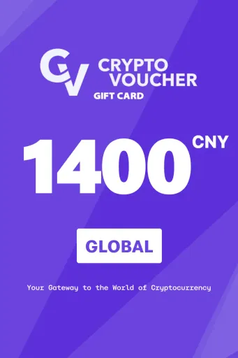 Crypto Voucher 1400 CNY Gift Card (Global) - Digital Key