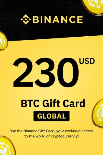 Binance (BTC) 230 USD Gift Card (Global) - Digital Key