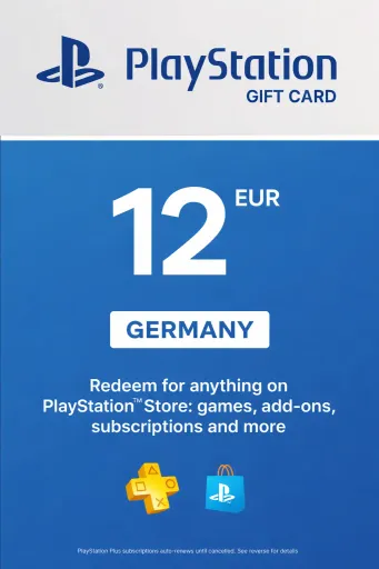 PlayStation Store 12 EUR Gift Card (Germany) - Digital Key