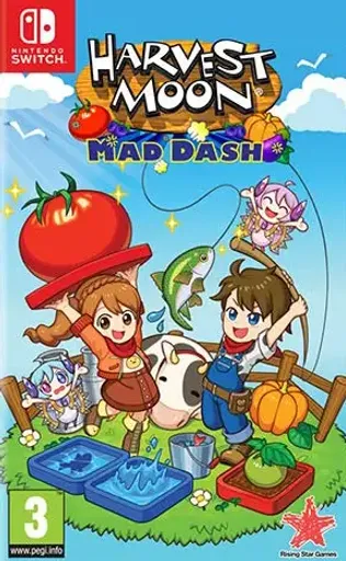 Harvest Moon Mad Dash (Europe) (Nintendo Switch) - Nintendo - Digital Key