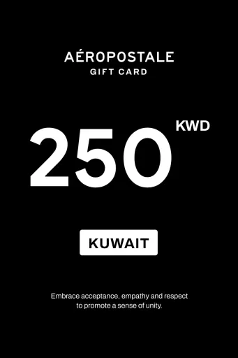 Product Image - Aeropostale 250 KWD Gift Card (Kuwait) - Digital Key