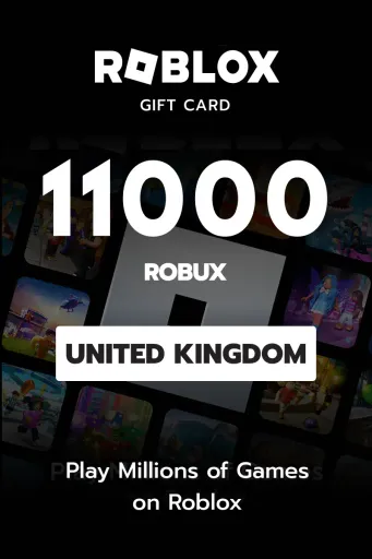 Roblox 11000 Robux (United Kingdom) - Digital Key