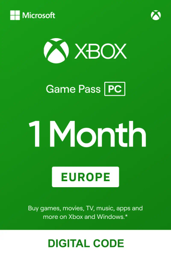 Xbox Game Pass for PC (Europe) - 1 Month - Digital Key