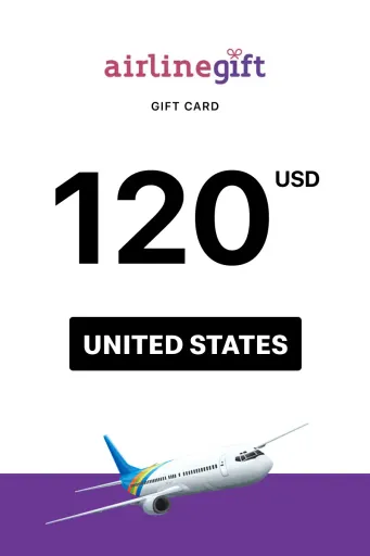 Airline Gift 120 USD Gift Card (United States) - Digital Key