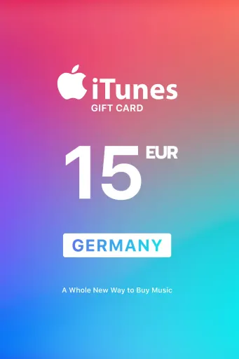 Apple iTunes 15 EUR Gift Card (Germany) - Digital Key