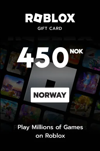 Roblox 450 NOK Gift Card (Norway) - Digital Key