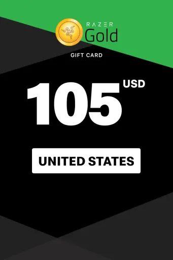 Razer Gold 105 USD Gift Card (United States) - Digital Key
