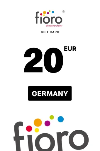 Fioro 20 EUR Gift Card (Germany) - Digital Key