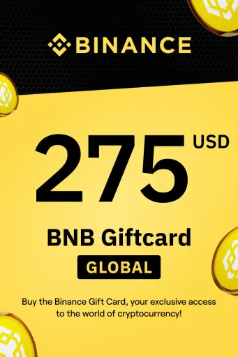 Binance (BNB) 275 USD Gift Card (Global) - Digital Key