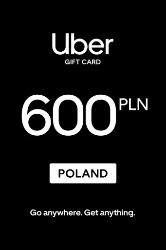 Uber 600 PLN Gift Card (Poland) - Digital Key