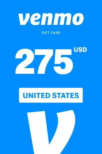 Venmo 275 USD Gift Card (United States) - Digital Key