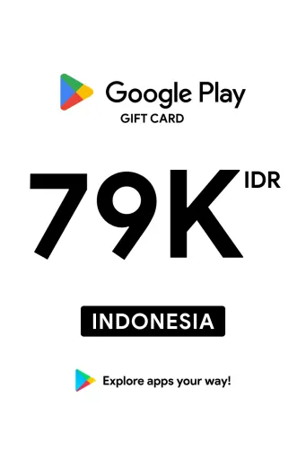 Google Play 79000 IDR Gift Card (Indonesia) - Digital Key