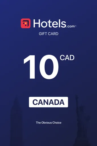 Hotels.com 10 CAD Gift Card (Canada) - Digital Key