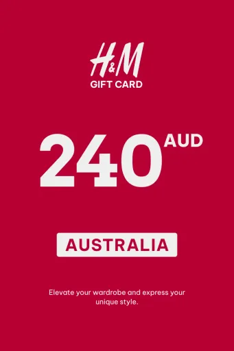 H&M 240 AUD Gift Card (Australia) - Digital Key