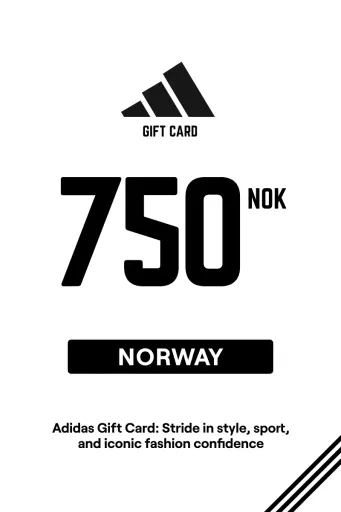 Adidas 750 NOK Gift Card (Norway) - Digital Key