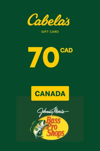 Product Image - Cabela's 70 CAD Gift Card (Canada) - Digital Key