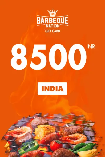 Product Image - Barbeque Nation 8500 INR Gift Card (India) - Digital Key